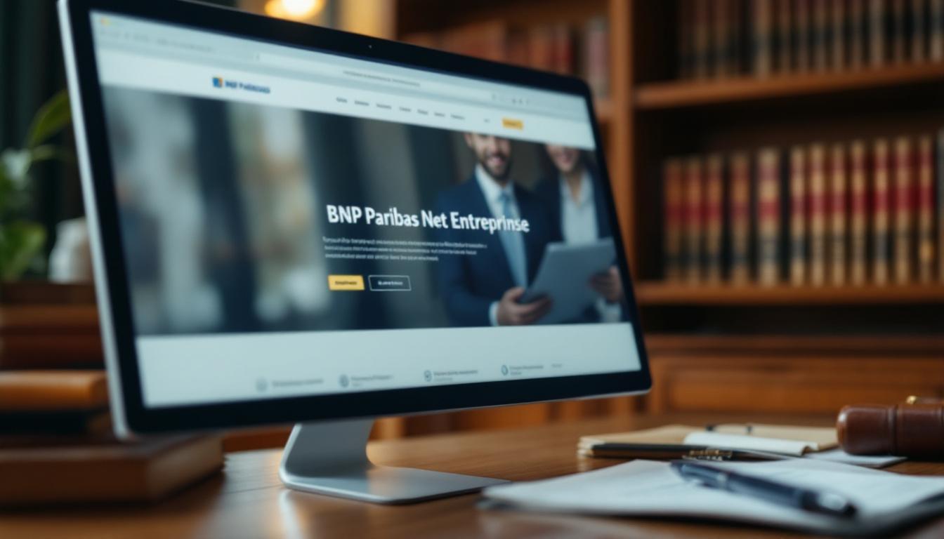 Mentions légales obligatoires sur BNP Paribas Net Entreprise