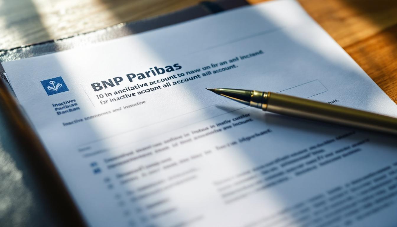 BNP Paribas compte inactif : que dit la loi française